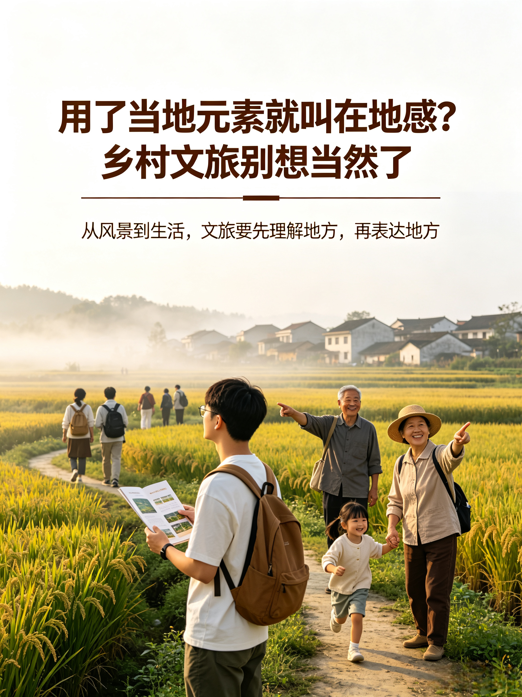 乡村文旅的误区:用了当地元素,就叫“在地感”?