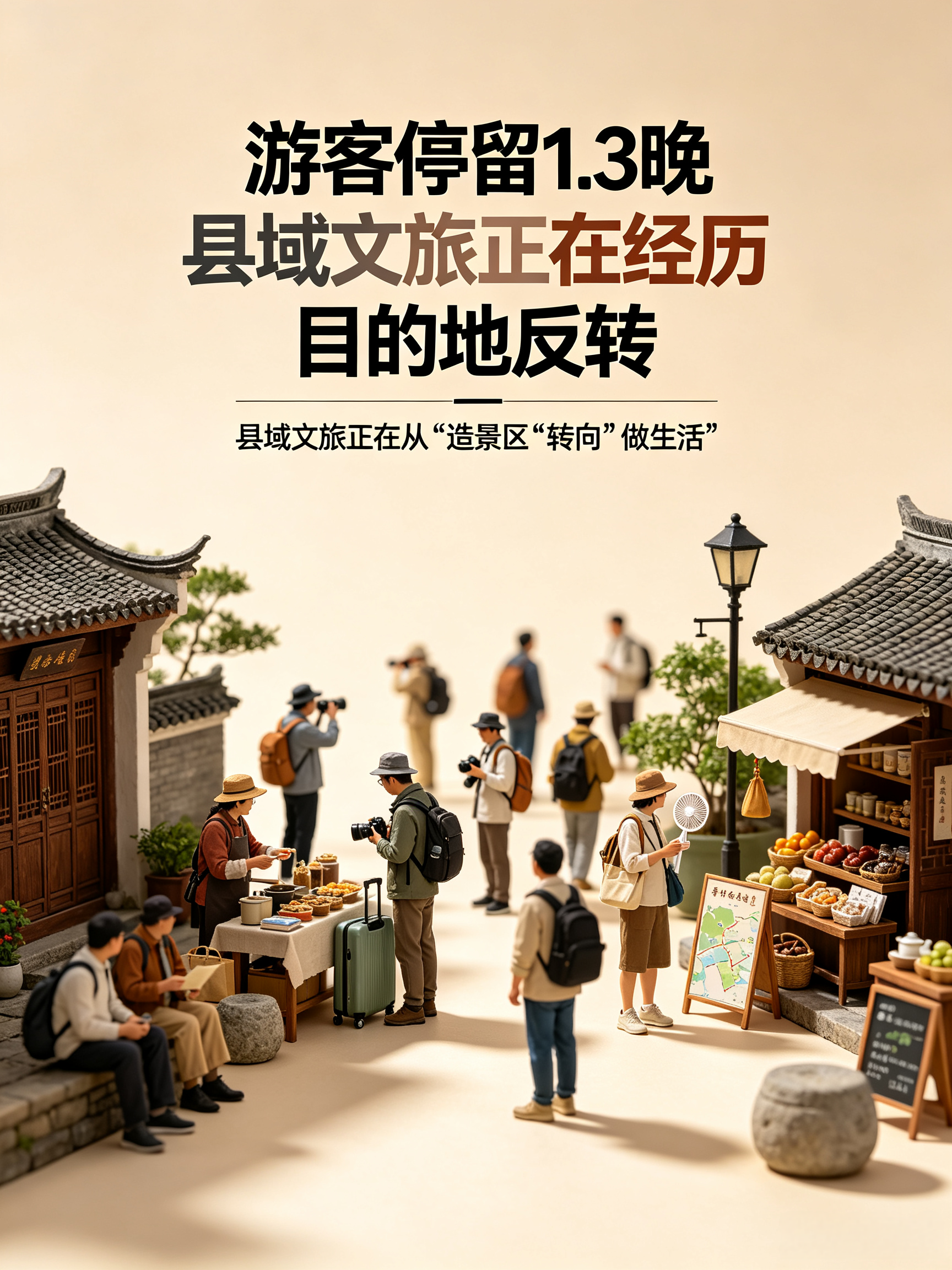 游客停留1.3晚,县域文旅“目的地反转”正在发生