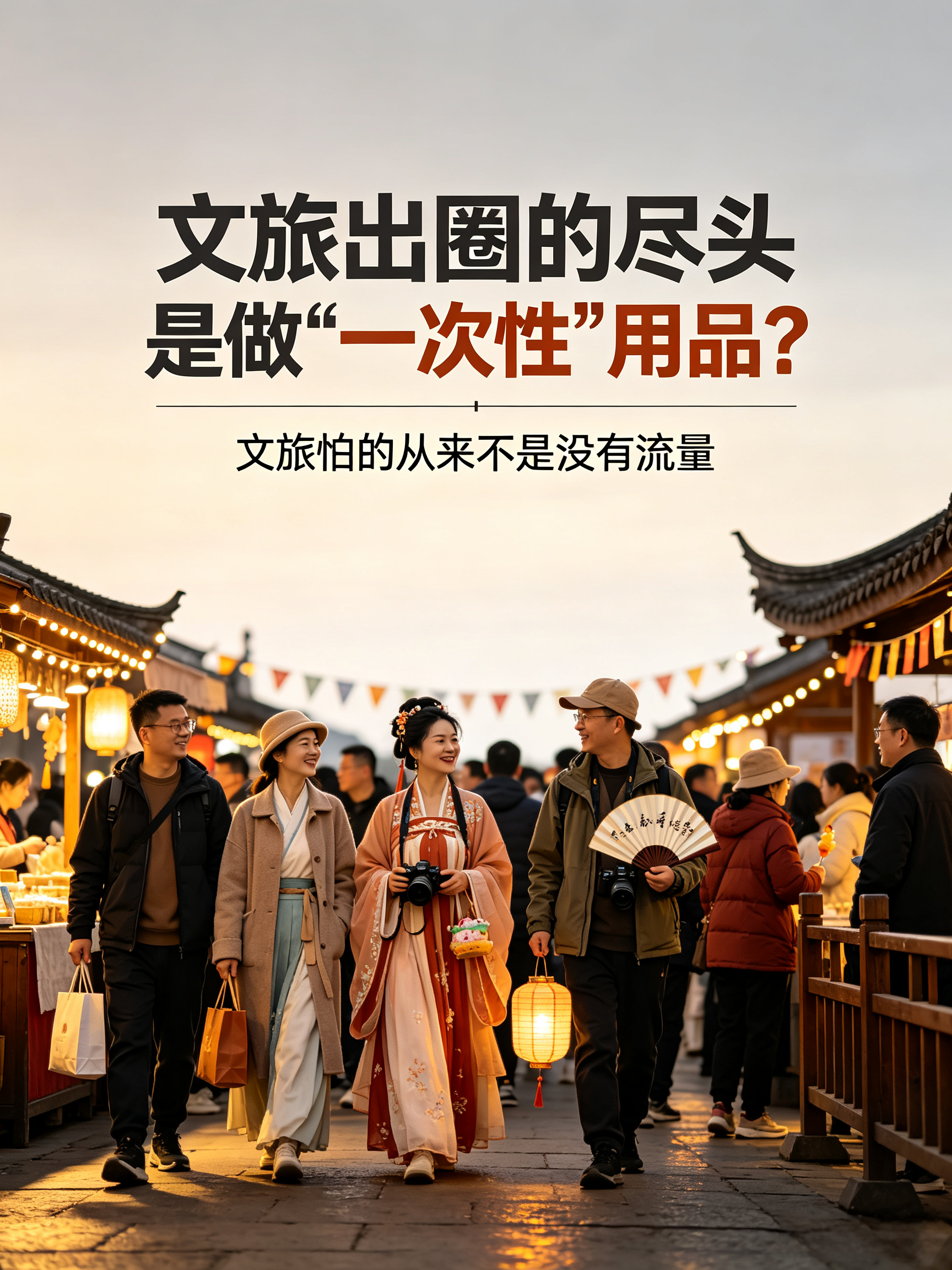 文旅出圈的尽头,居然是把自己做成“一次性用品”